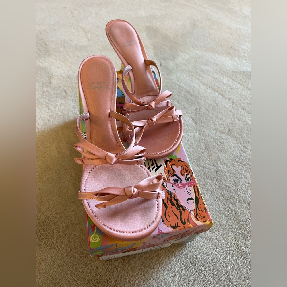 Jeffrey Campbell Pink Bow Heels
